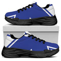 The Star Of Life Paramedic Symbol Print Black Chunky Shoes