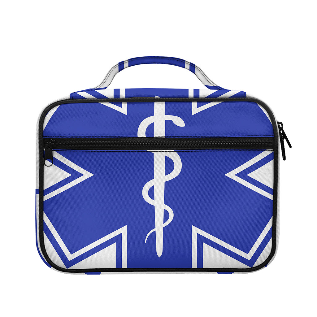 The Star Of Life Paramedic Symbol Print Briefcase Bible Bag