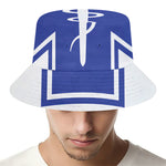 The Star Of Life Paramedic Symbol Print Bucket Hat