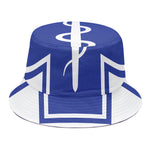 The Star Of Life Paramedic Symbol Print Bucket Hat