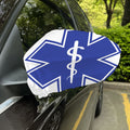 The Star Of Life Paramedic Symbol Print Car Side Mirror Covers