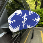 The Star Of Life Paramedic Symbol Print Car Side Mirror Covers