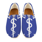 The Star Of Life Paramedic Symbol Print Casual Shoes