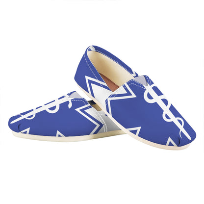 The Star Of Life Paramedic Symbol Print Casual Shoes
