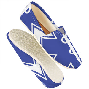 The Star Of Life Paramedic Symbol Print Casual Shoes
