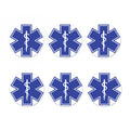 The Star Of Life Paramedic Symbol Print Coaster Set