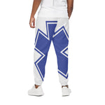 The Star Of Life Paramedic Symbol Print Cotton Pants
