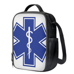 The Star Of Life Paramedic Symbol Print Crossbody Lunch Bag