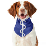 The Star Of Life Paramedic Symbol Print Dog Bandana