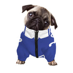 The Star Of Life Paramedic Symbol Print Dog Zip Up Jacket