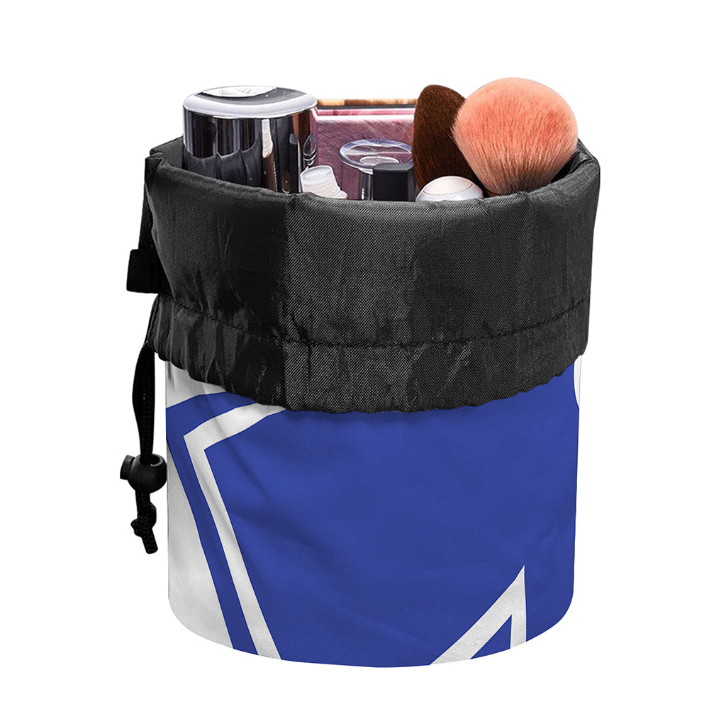 The Star Of Life Paramedic Symbol Print Drawstring Makeup Bag
