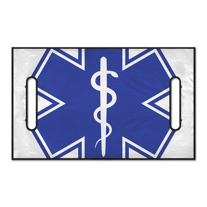 The Star Of Life Paramedic Symbol Print Golf Cart Seat Cover
