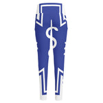 The Star Of Life Paramedic Symbol Print High-Waisted Pocket Leggings