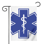 The Star Of Life Paramedic Symbol Print House Flag