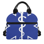 The Star Of Life Paramedic Symbol Print Insulated Lunch Bag