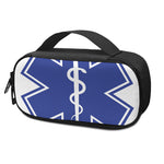 The Star Of Life Paramedic Symbol Print Insulin Cooler Travel Case