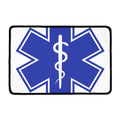 The Star Of Life Paramedic Symbol Print Kitchen Mat