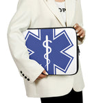 The Star Of Life Paramedic Symbol Print Laptop Sleeve