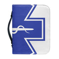 The Star Of Life Paramedic Symbol Print Leather Bible Cover