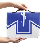 The Star Of Life Paramedic Symbol Print Leather Bible Cover