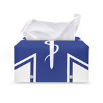 The Star Of Life Paramedic Symbol Print Leather Tissue Box Cover
