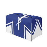 The Star Of Life Paramedic Symbol Print Leather Tissue Box Cover