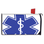 The Star Of Life Paramedic Symbol Print Mailbox Cover