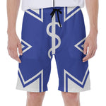 The Star Of Life Paramedic Symbol Print Men's Beach Shorts
