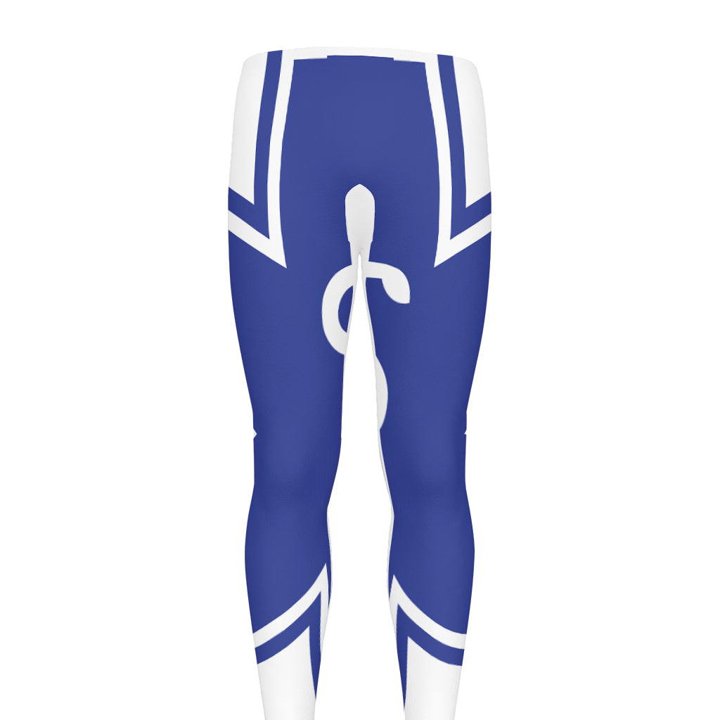The Star Of Life Paramedic Symbol Print Men's leggings