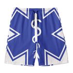 The Star Of Life Paramedic Symbol Print Men's Swim Trunks