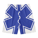 The Star Of Life Paramedic Symbol Print Men's Swim Trunks