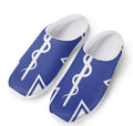 The Star Of Life Paramedic Symbol Print Mesh Casual Shoes