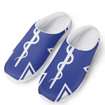 The Star Of Life Paramedic Symbol Print Mesh Casual Shoes