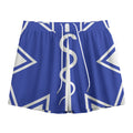 The Star Of Life Paramedic Symbol Print Mesh Shorts