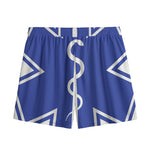 The Star Of Life Paramedic Symbol Print Mesh Shorts