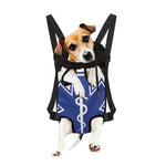 The Star Of Life Paramedic Symbol Print Pet Carrier Backpack