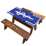 The Star Of Life Paramedic Symbol Print Picnic Table Cover