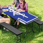 The Star Of Life Paramedic Symbol Print Picnic Table Cover