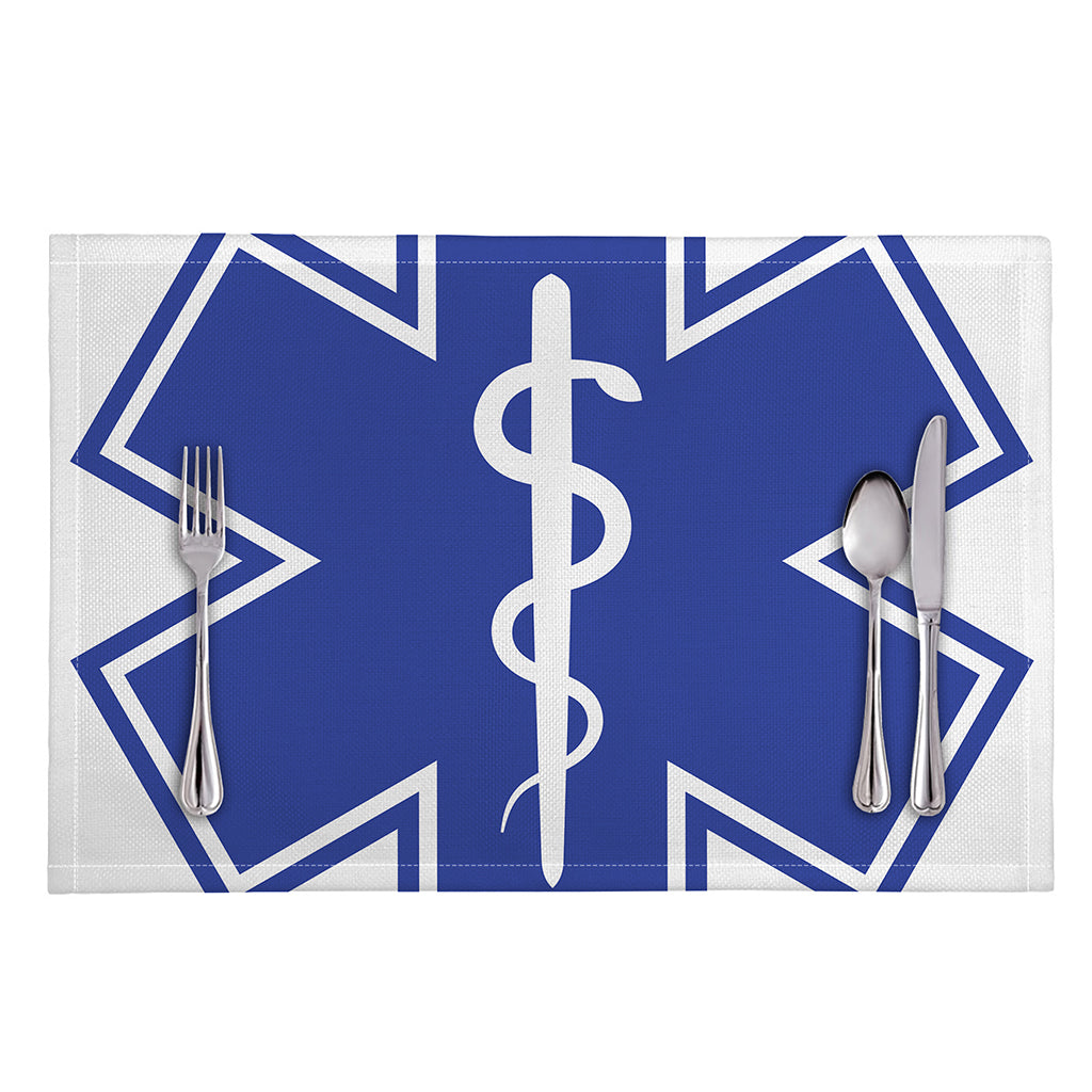 The Star Of Life Paramedic Symbol Print Placemat