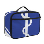 The Star Of Life Paramedic Symbol Print Portable Lunch Bag