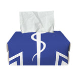 The Star Of Life Paramedic Symbol Print Rectangle Tissue Box Cover