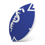 The Star Of Life Paramedic Symbol Print Rugby Ball