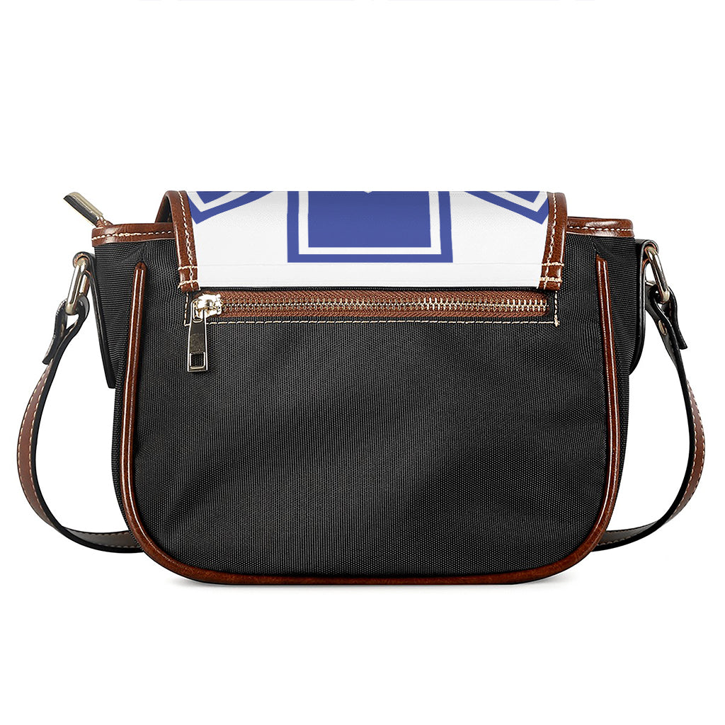 The Star Of Life Paramedic Symbol Print Saddle Bag