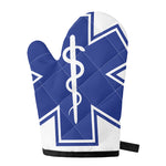 The Star Of Life Paramedic Symbol Print Single Oven Mitt