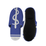 The Star Of Life Paramedic Symbol Print Slippers