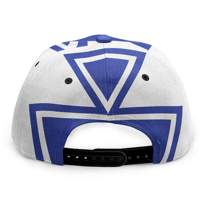 The Star Of Life Paramedic Symbol Print Snapback Cap