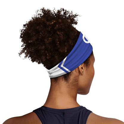 The Star Of Life Paramedic Symbol Print Sports Headband
