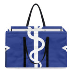 The Star Of Life Paramedic Symbol Print Utility Tote Bag