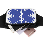 The Star Of Life Paramedic Symbol Print Waist Bag