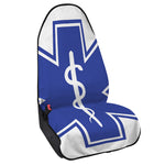 The Star Of Life Paramedic Symbol Print Waterproof Car Seat Cover
